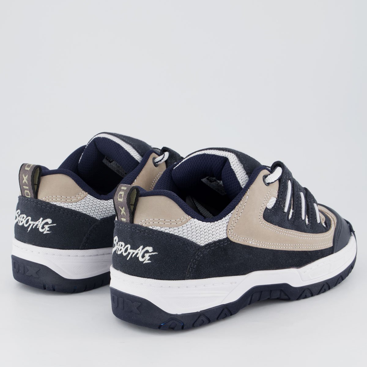 Tênis Qix Revolution Sabotage Marinho e Cinza Azul Marinho 3