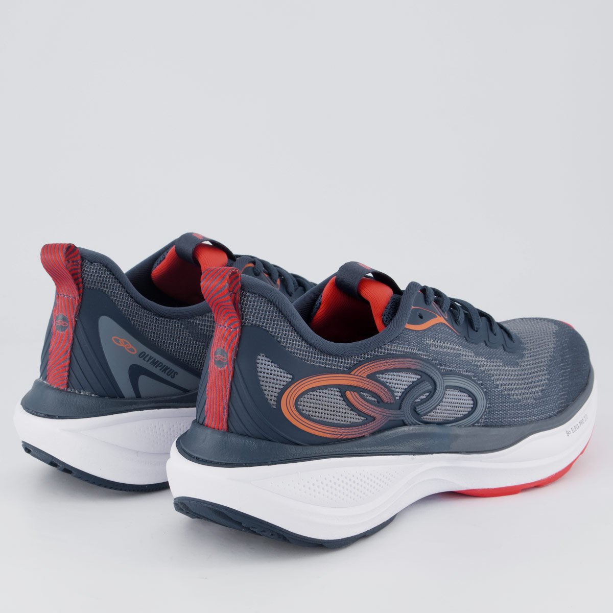 Tênis Olympikus Pride 4 Azul e Laranja Azul 3