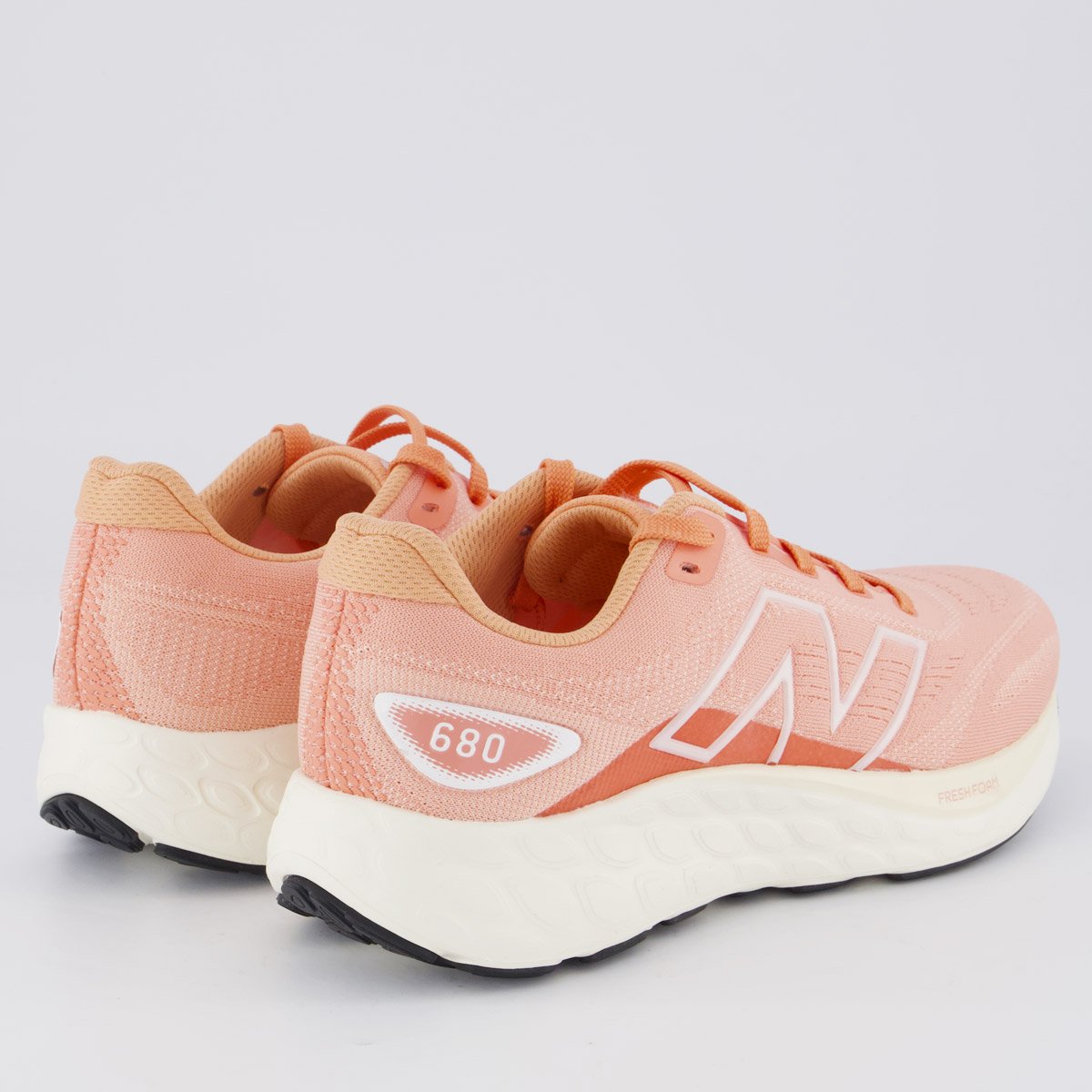 Tênis New Balance Fresh Foam 680 V8 Feminino Salmão Salmão 3