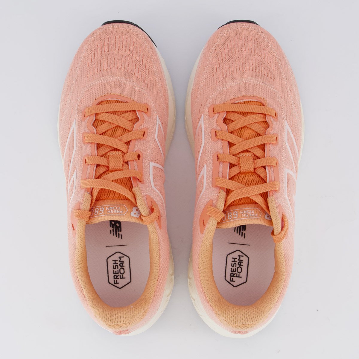 Tênis New Balance Fresh Foam 680 V8 Feminino Salmão Salmão 4