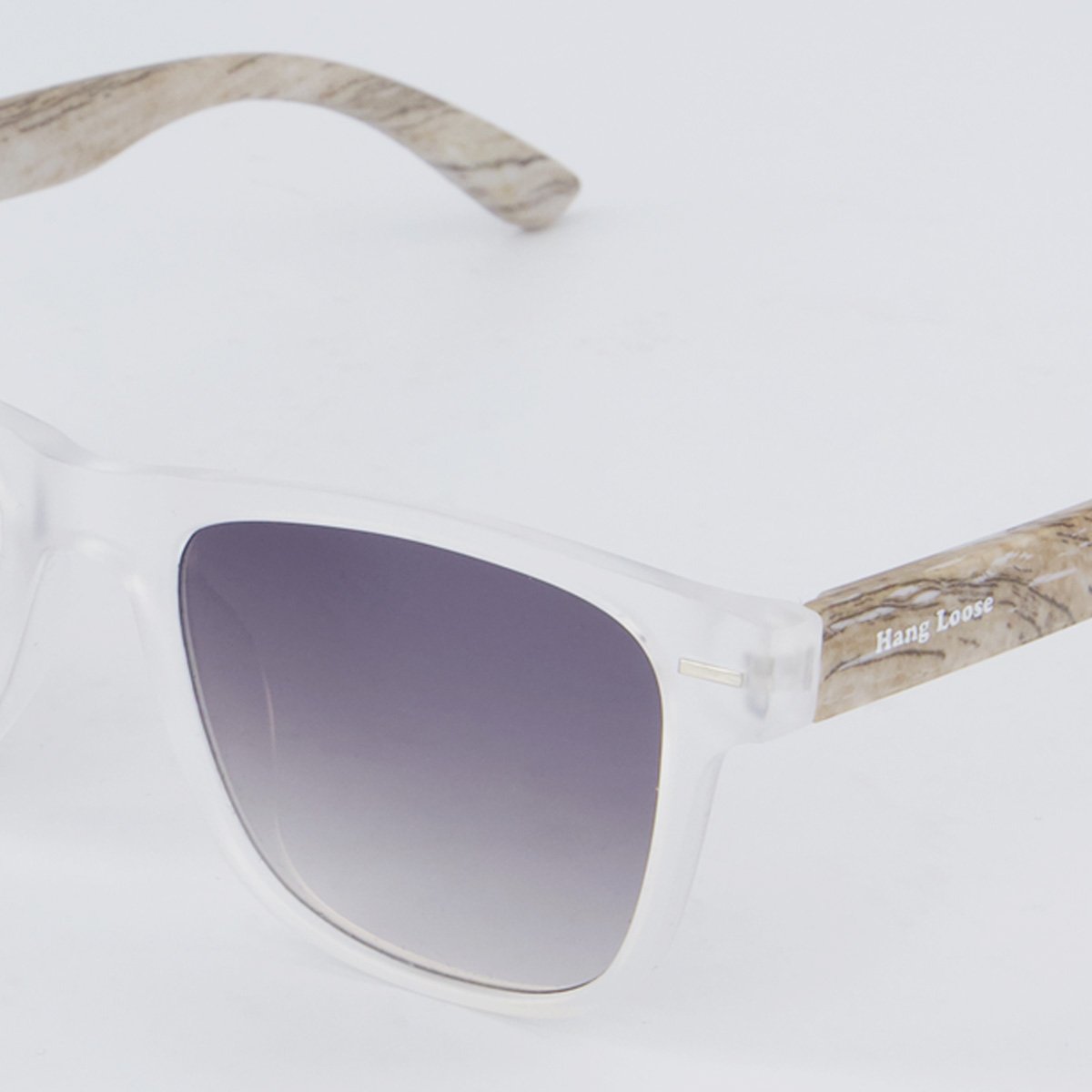 Óculos de Sol Hang Loose Milford Branco e Cinza Branco 3