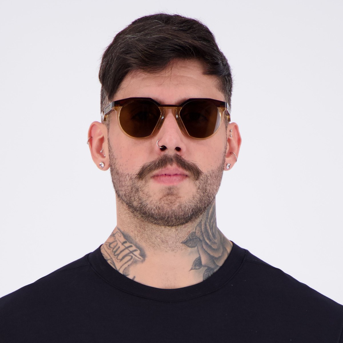 Óculos de Sol Oakley HSTN Marrom Marrom 4