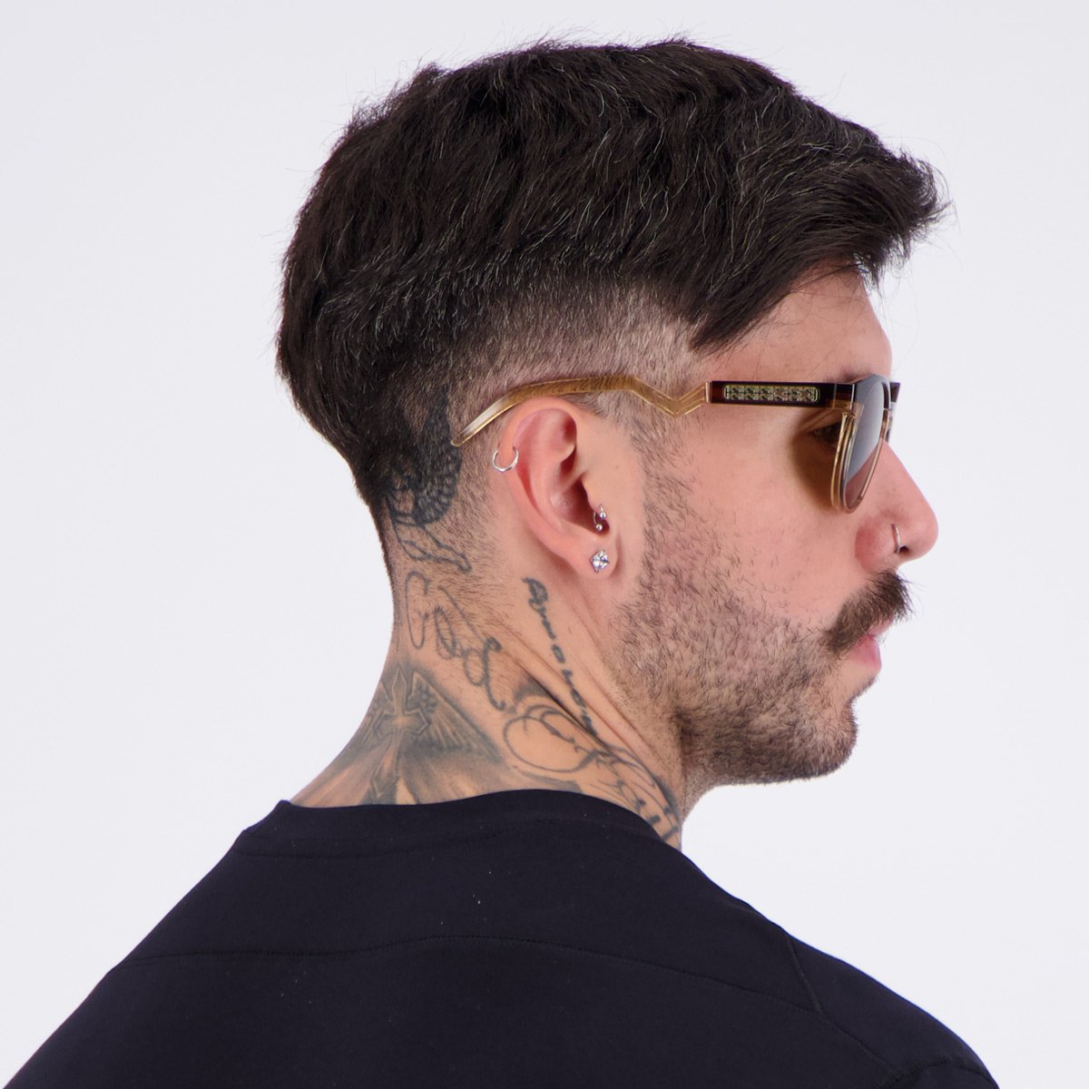 Óculos de Sol Oakley HSTN Marrom Marrom 7