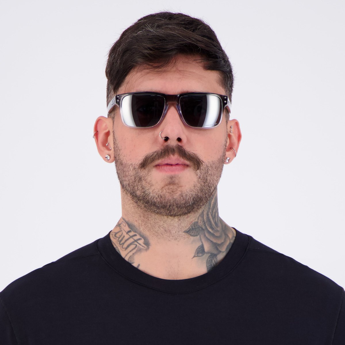 Óculos de Sol Oakley Holbrook Preto e Cinza Claro Cinza 4
