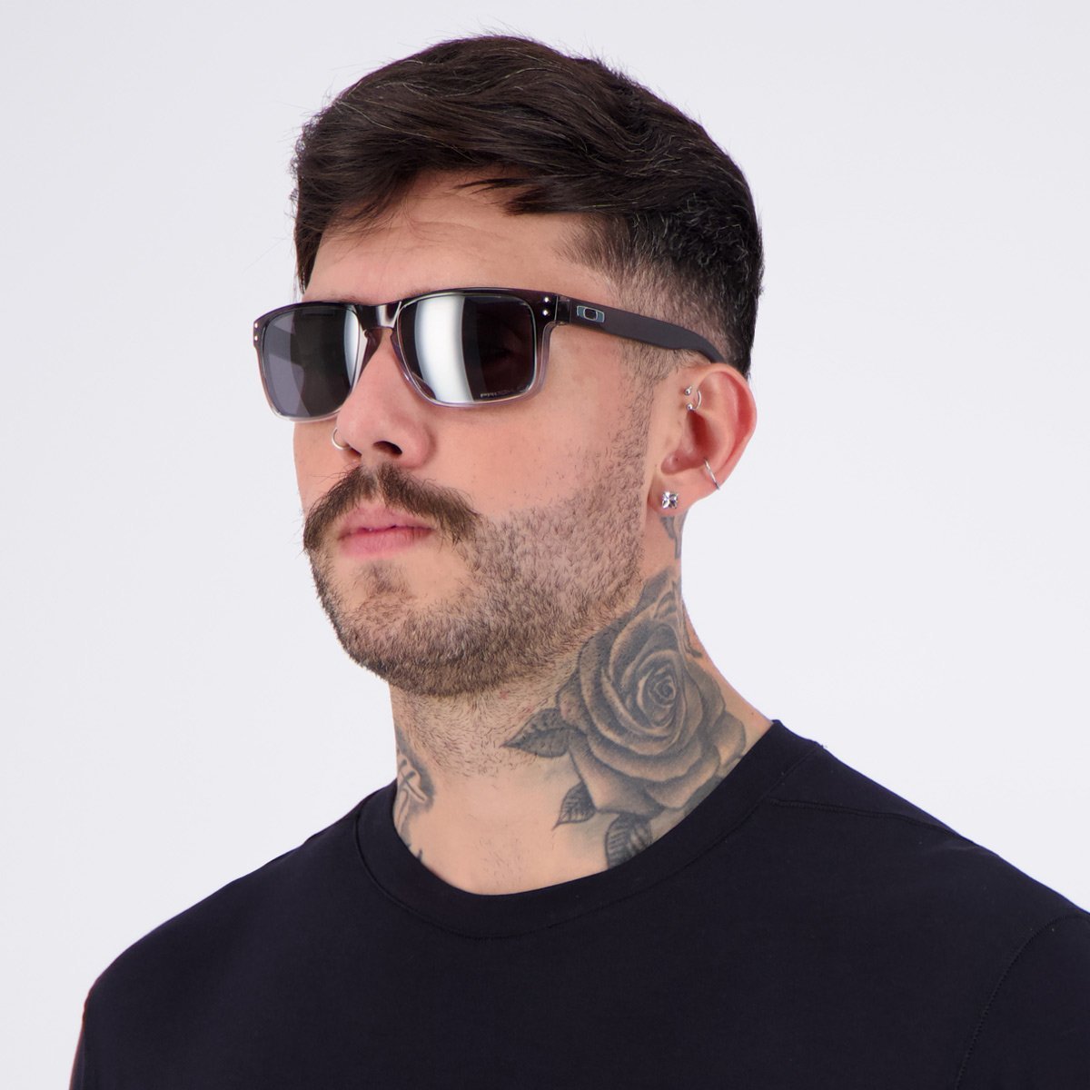 Óculos de Sol Oakley Holbrook Preto e Cinza Claro Cinza 6
