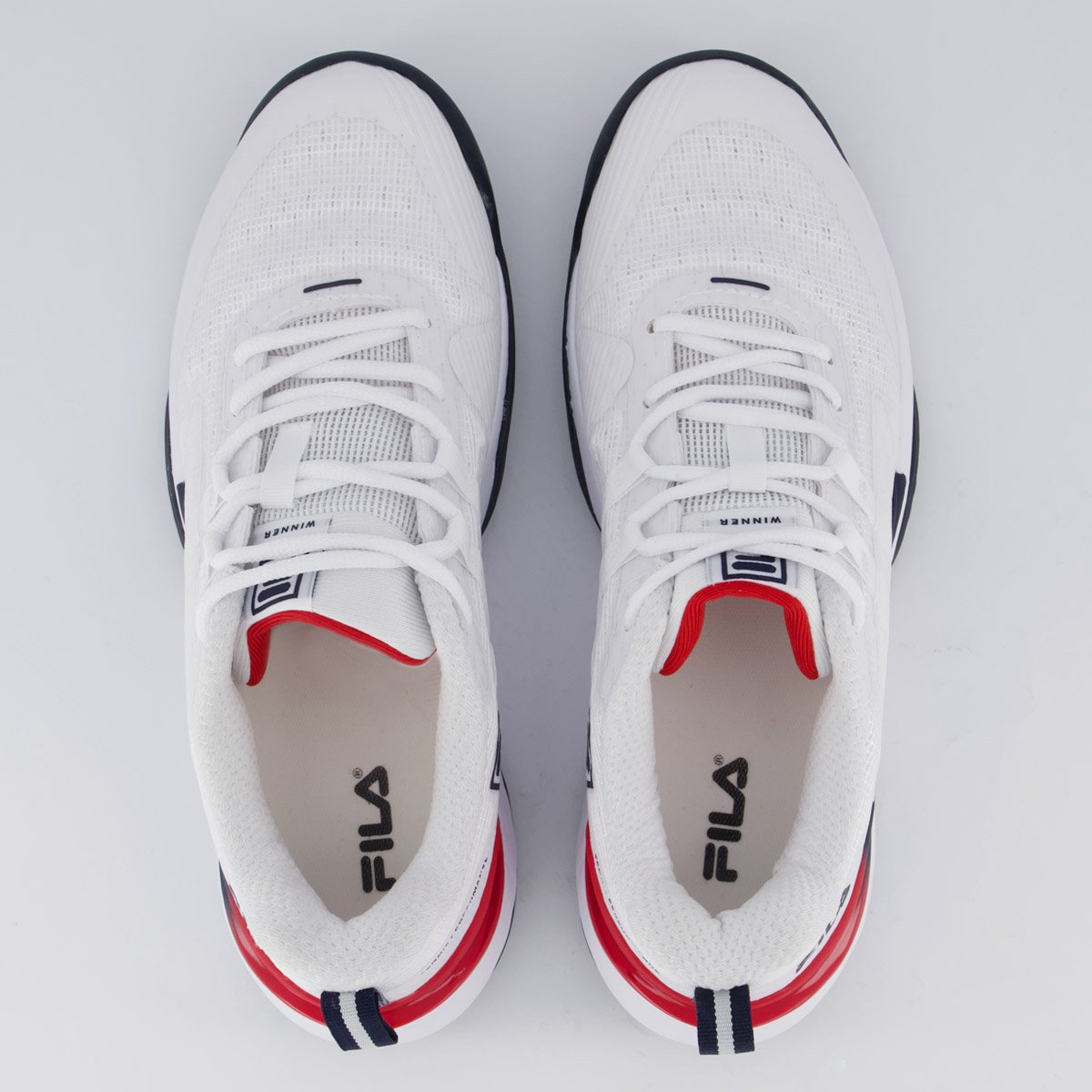 Tênis Fila Winner Branco Branco 4