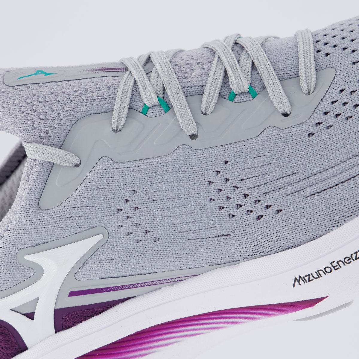 Tênis Mizuno Sunrise Feminino Cinza e Vinho Cinza 7