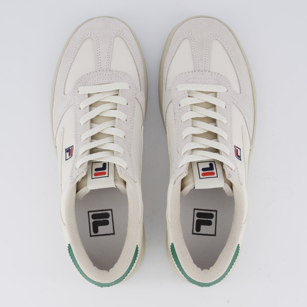 Tênis Fila Tennis 88 T-Toe Bege e Verde Bege 4