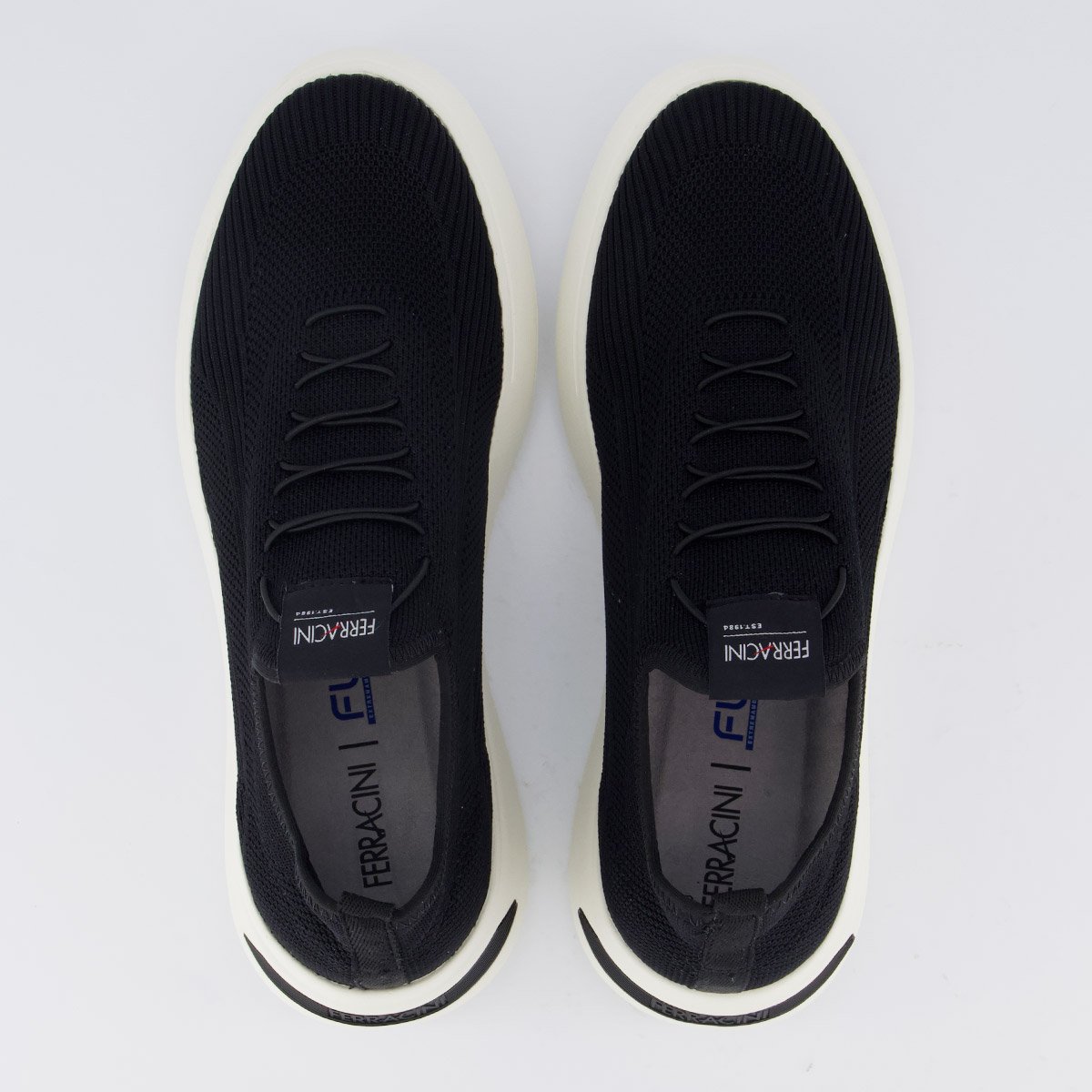 Tênis Ferracini Buzios Knit Preto Preto 4