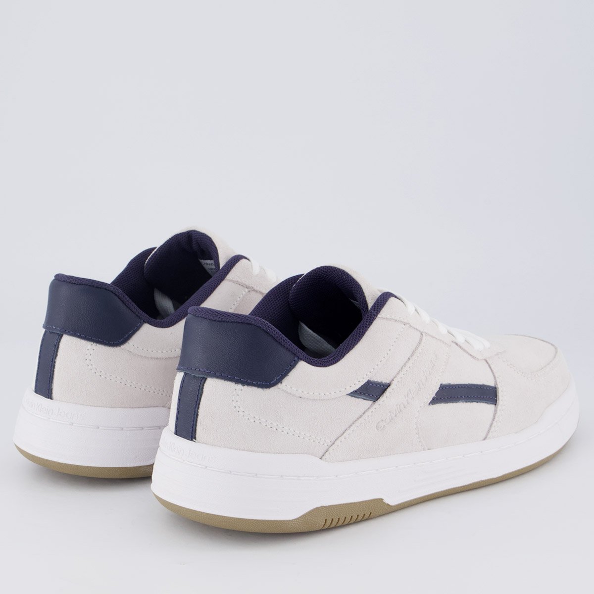 Tênis Calvin Klein Camurça Layers Cinza Cinza 3