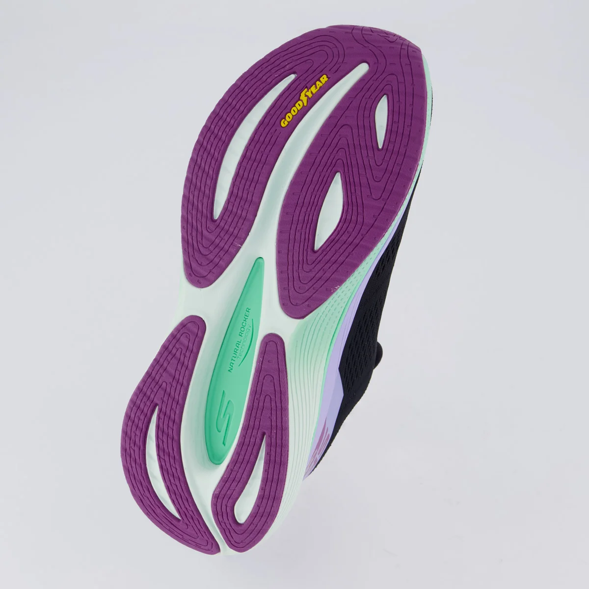 Tênis Skechers Max Cushioning Propulsion Feminino Roxo Preto/Roxo 5