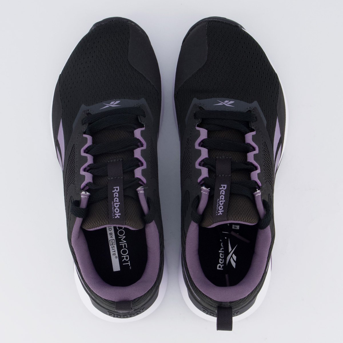 Tênis Reebok Nano Flex TR 2.0 Feminino Preto e Roxo Preto 4