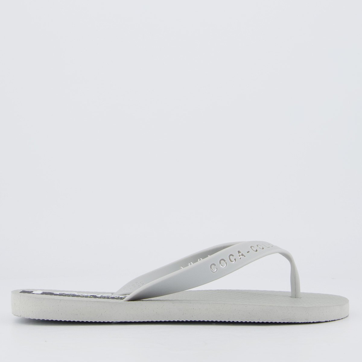 Chinelo Coca Cola Moran Cinza Cinza 2