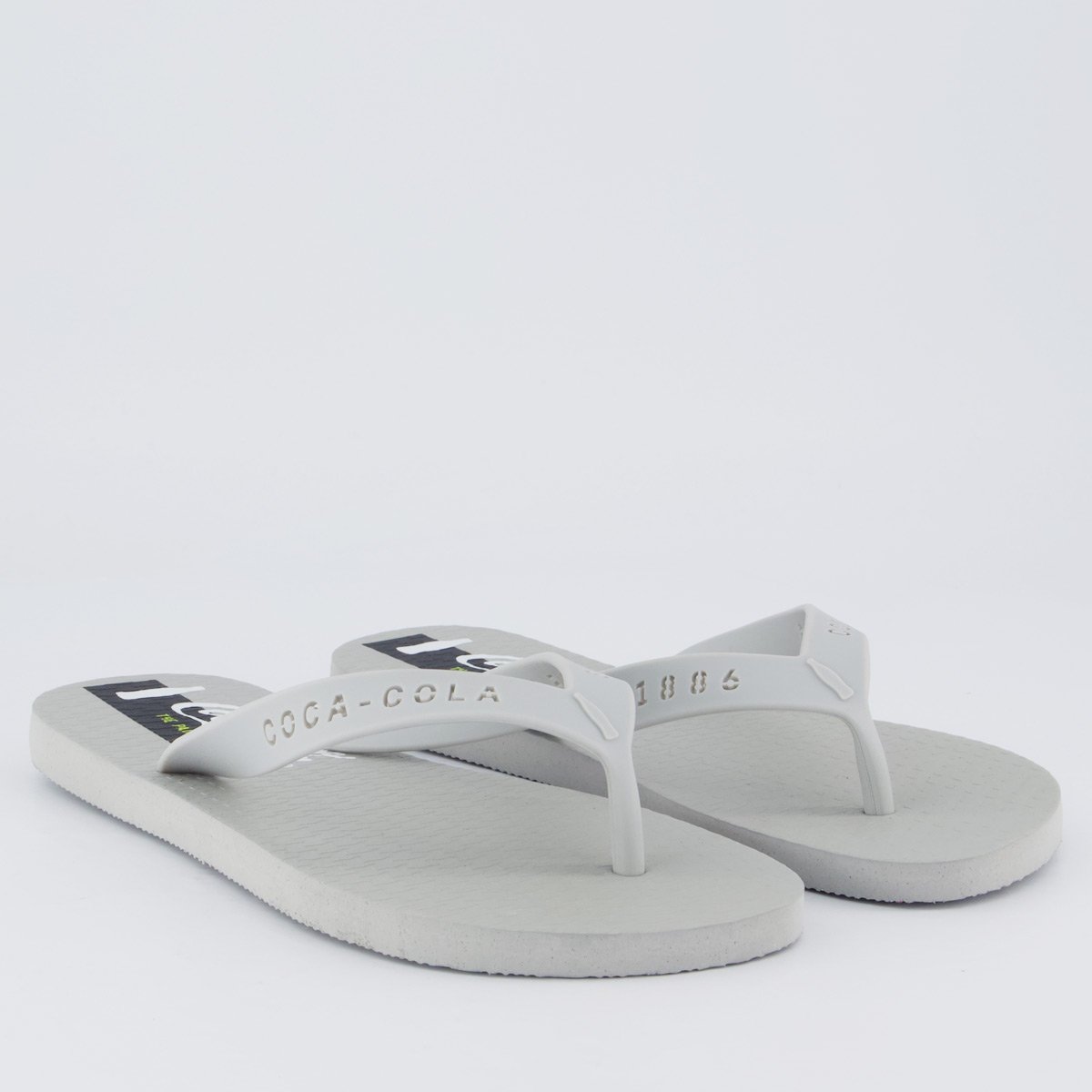 Chinelo Coca Cola Moran Cinza Cinza 3