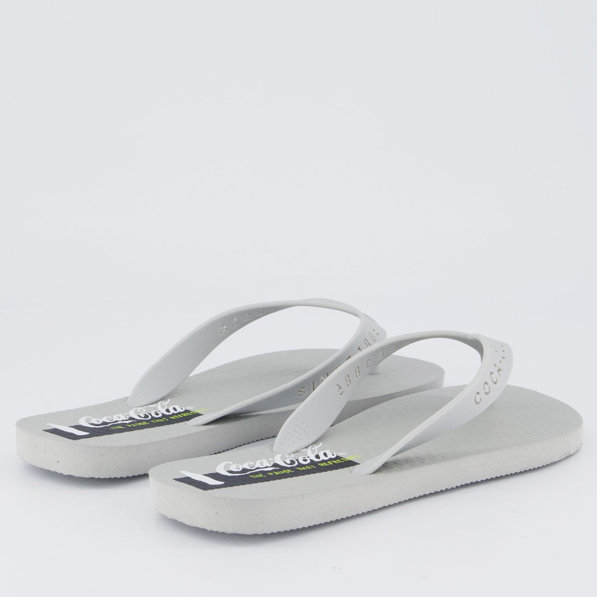 Chinelo Coca Cola Moran Cinza Cinza 4