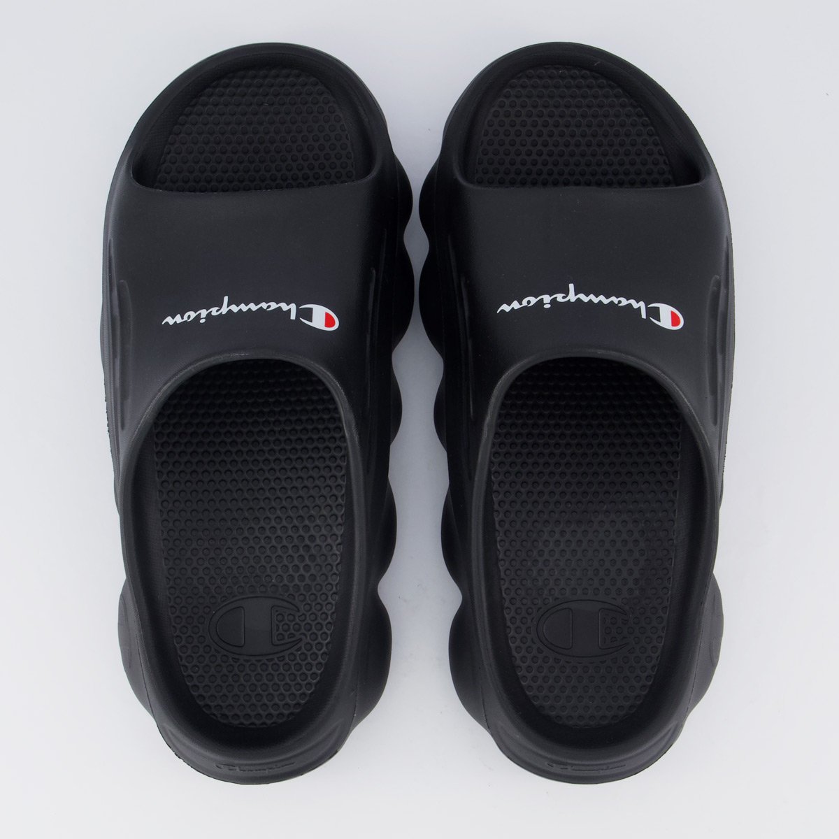 Chinelo Champion Nuvem Spheric II Script Preto