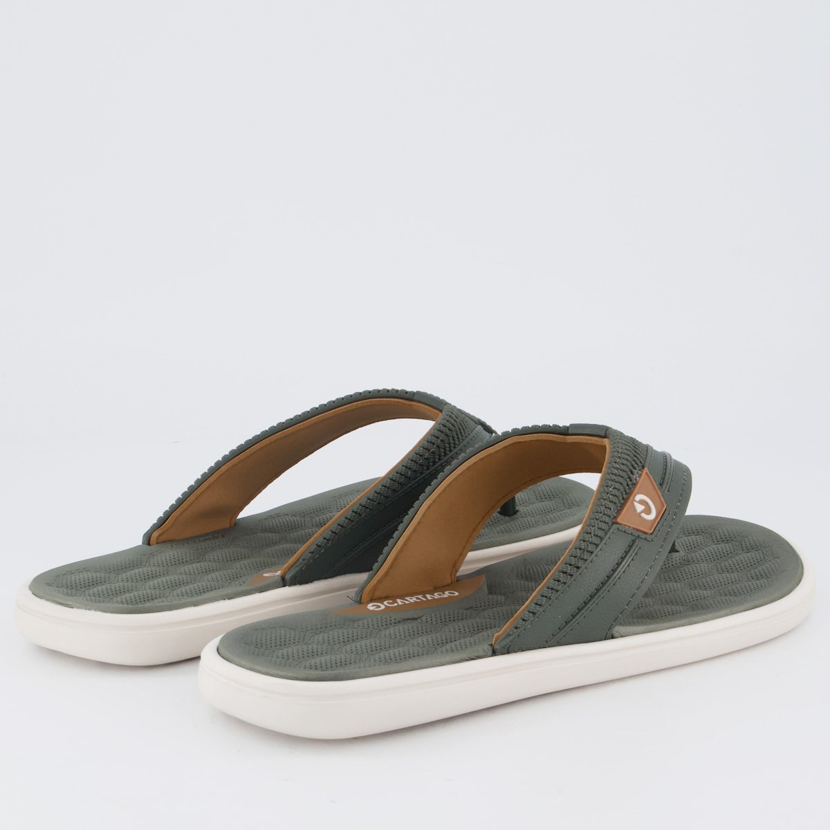 Chinelo Cartago Malta VI Verde Verde 4