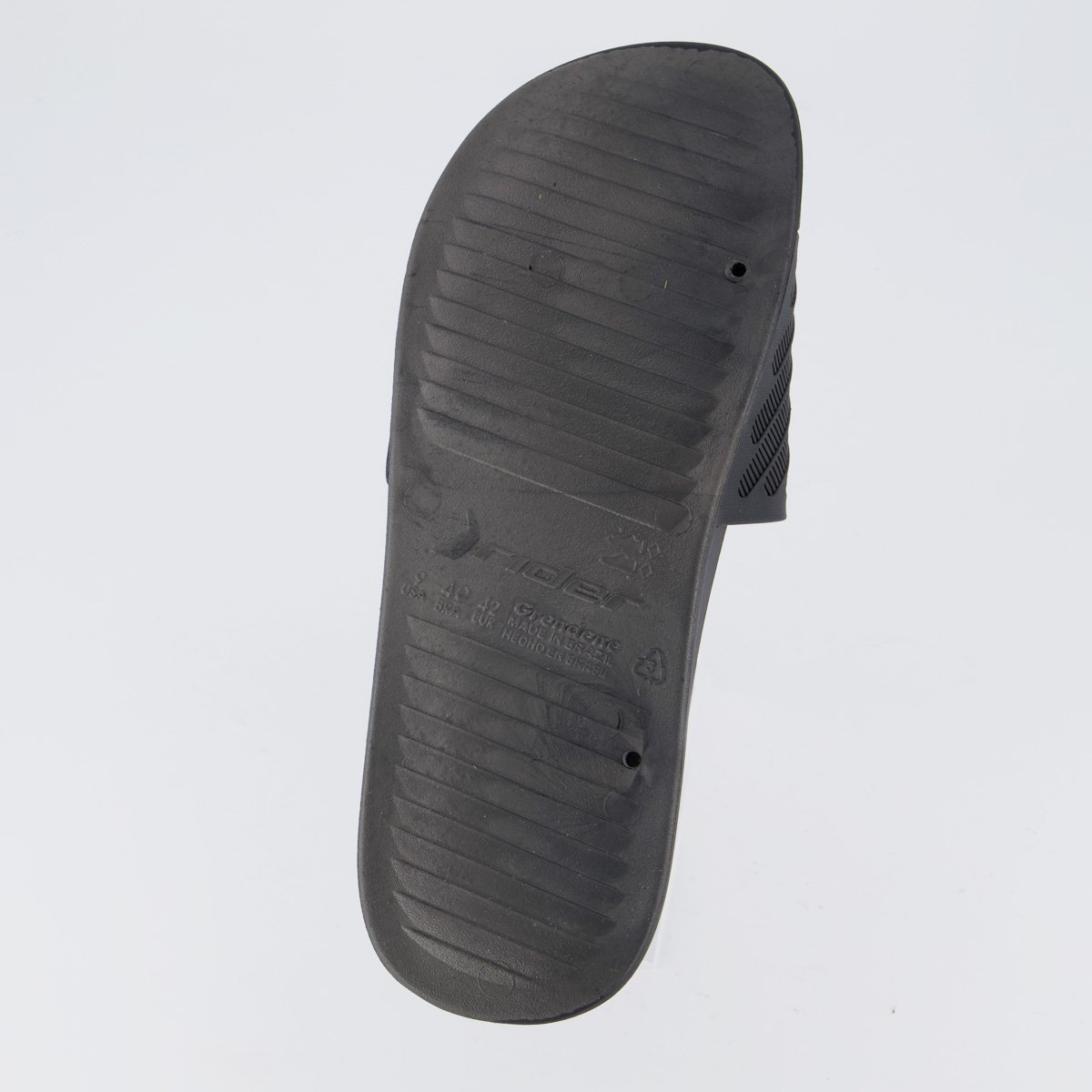 Chinelo Slide Rider Free II Preto e Verde Preto 5