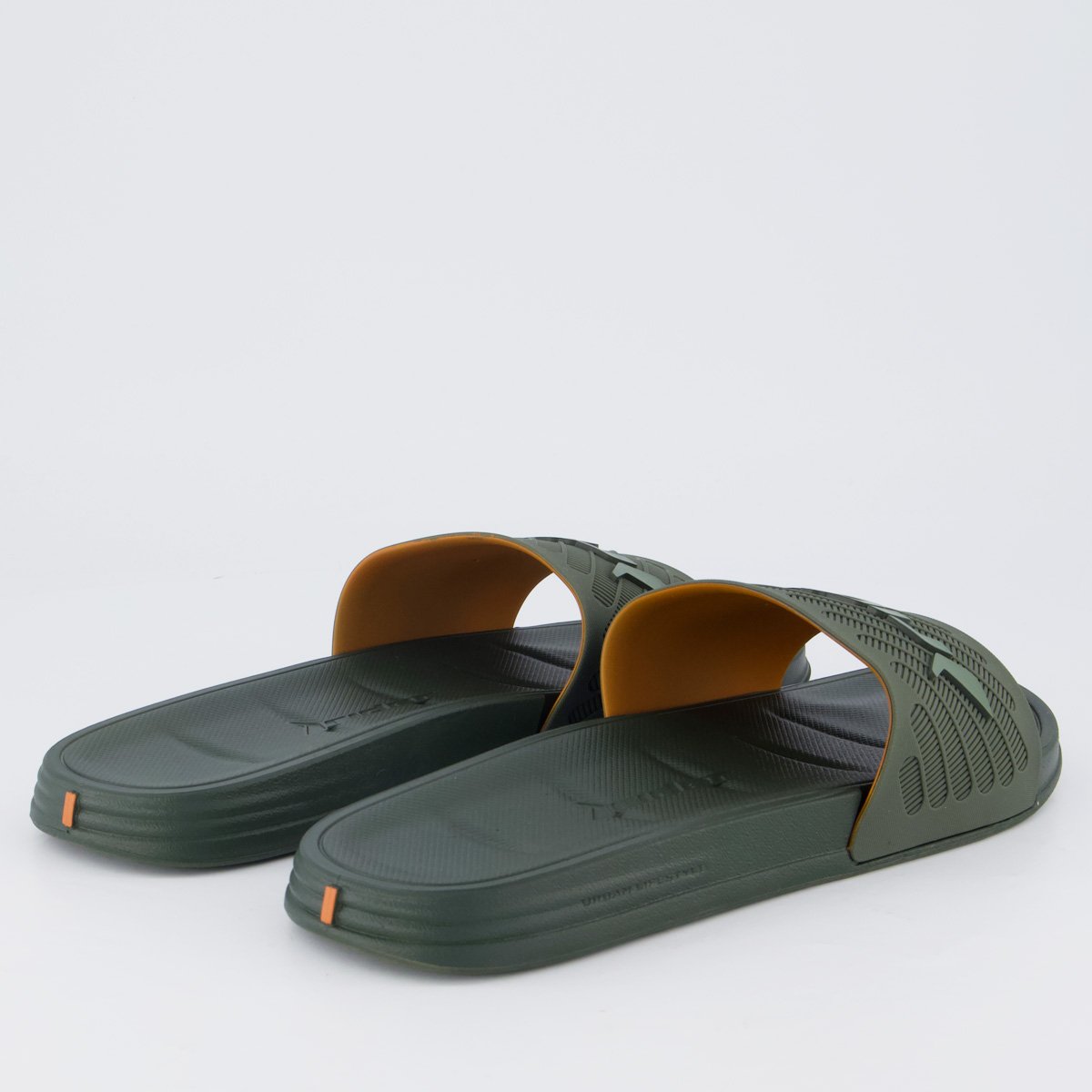 Chinelo Slide Rider Free II Verde Verde 4