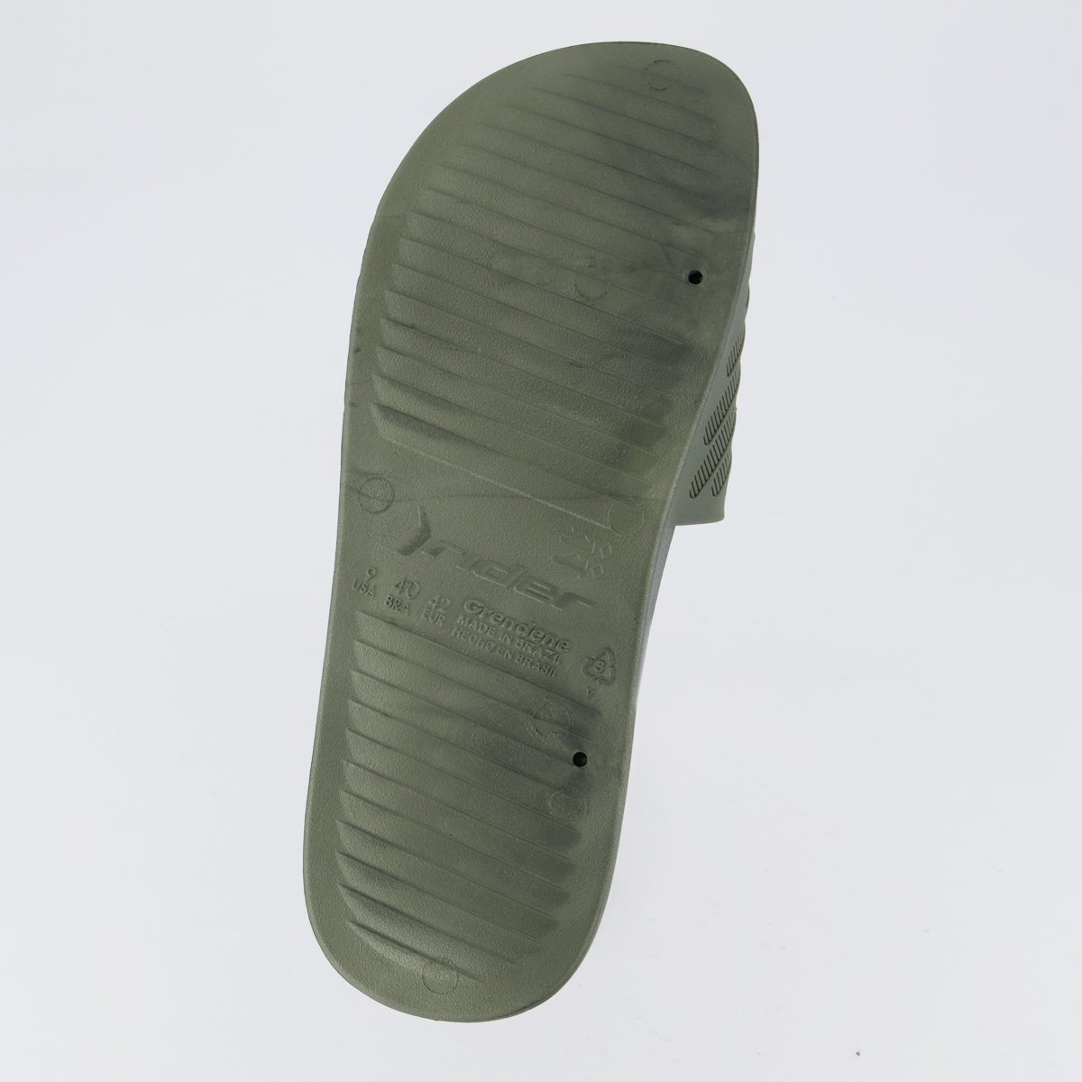 Chinelo Slide Rider Free II Verde Verde 5