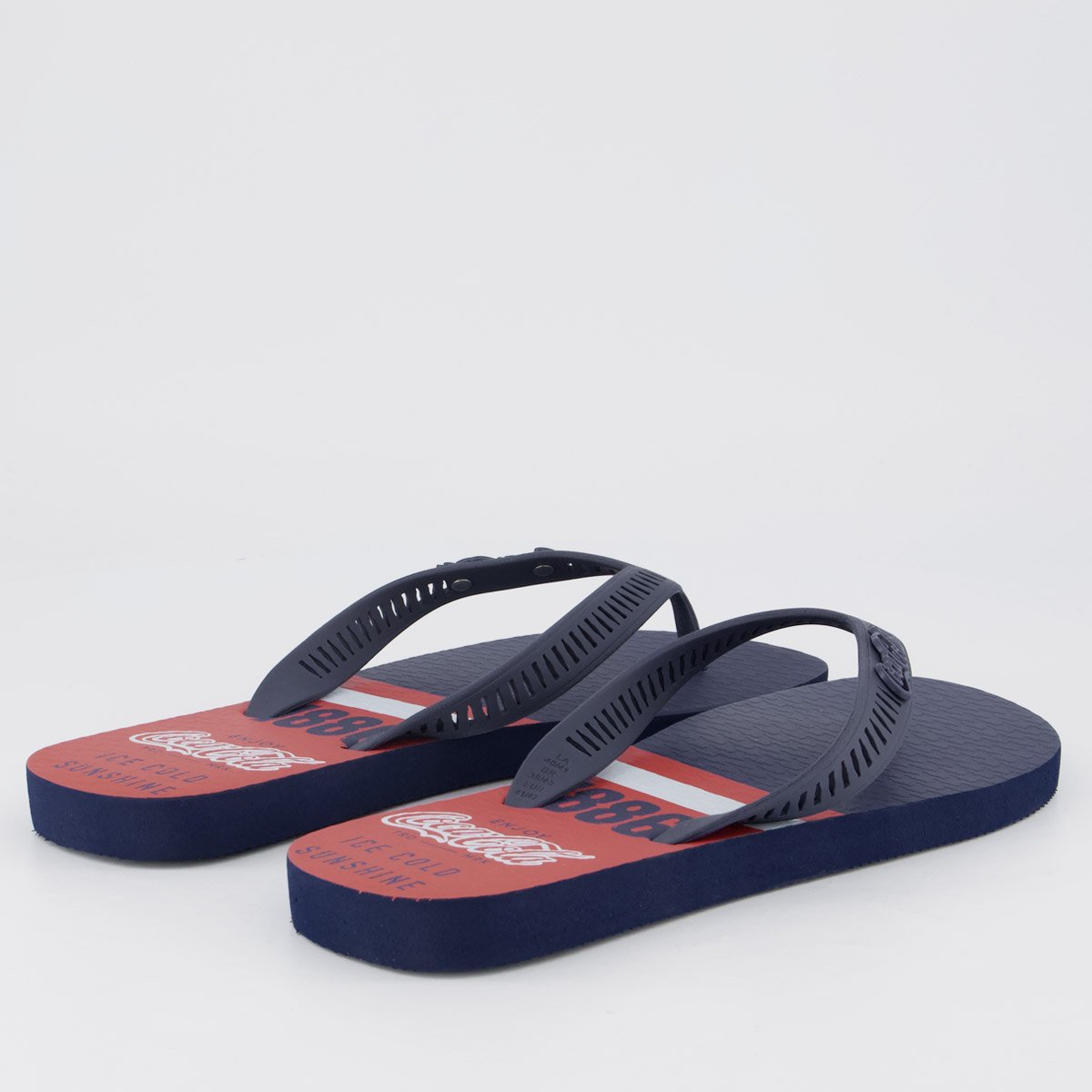 Chinelo Coca Cola Califon Marinho Azul Marinho 4