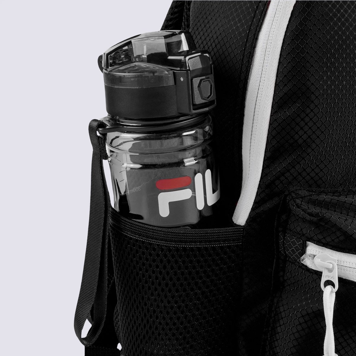 Mochila Fila Mini Basic Letter Preto Preto 4