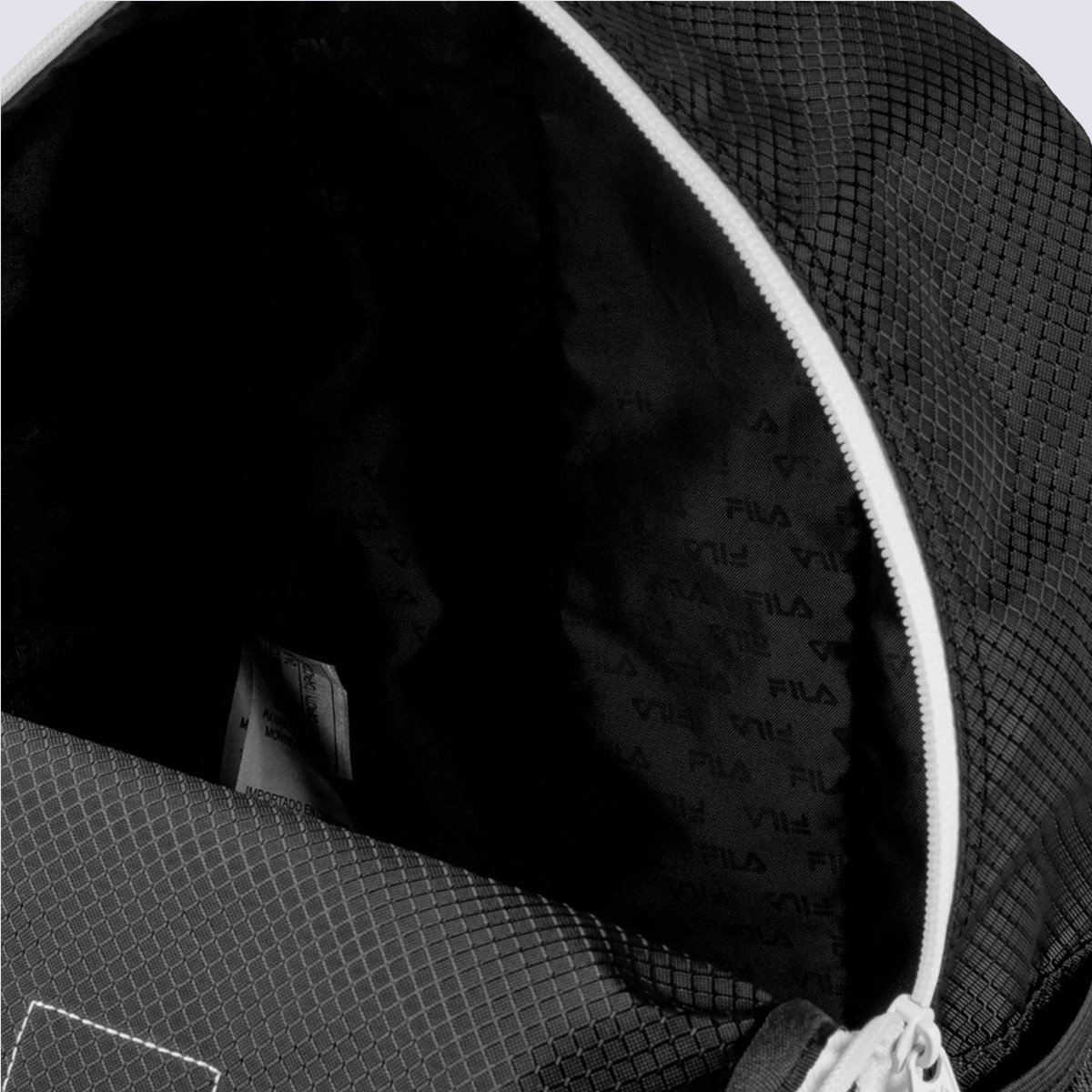 Mochila Fila Mini Basic Letter Preto Preto 5