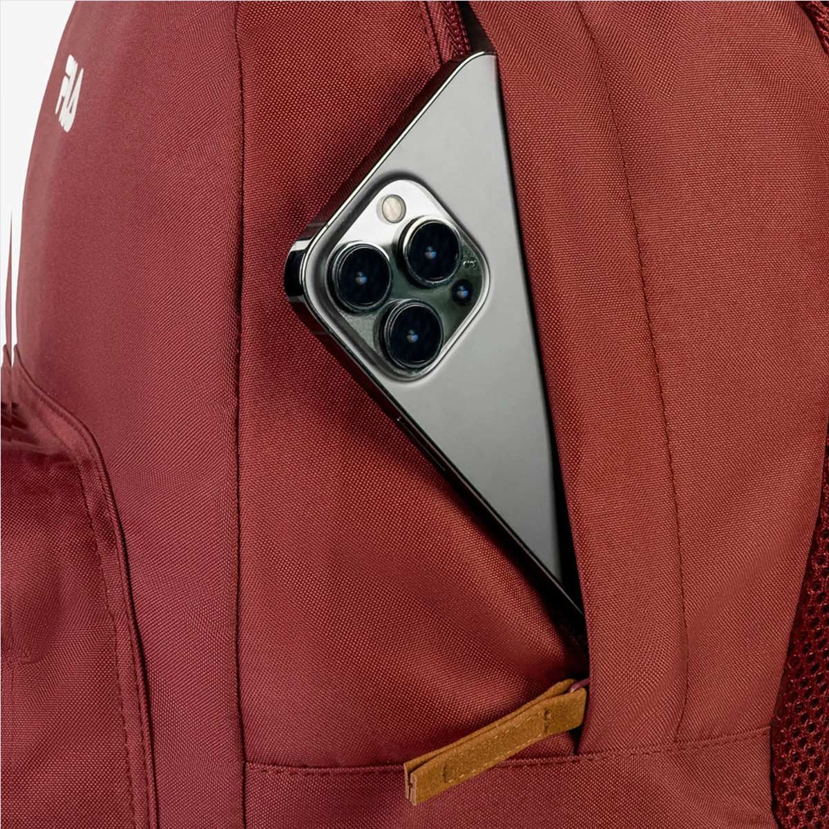 Mochila Fila Retro Letter Vermelho Vermelho 4