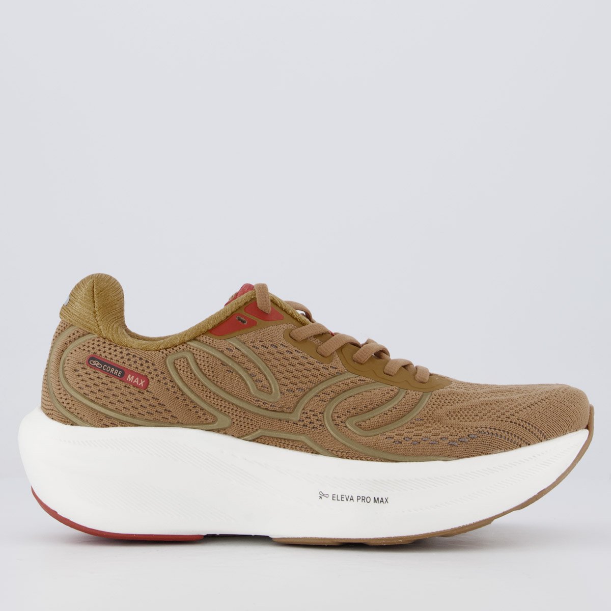 Tênis Olympikus Corre Max Feminino Marrom Marrom 7