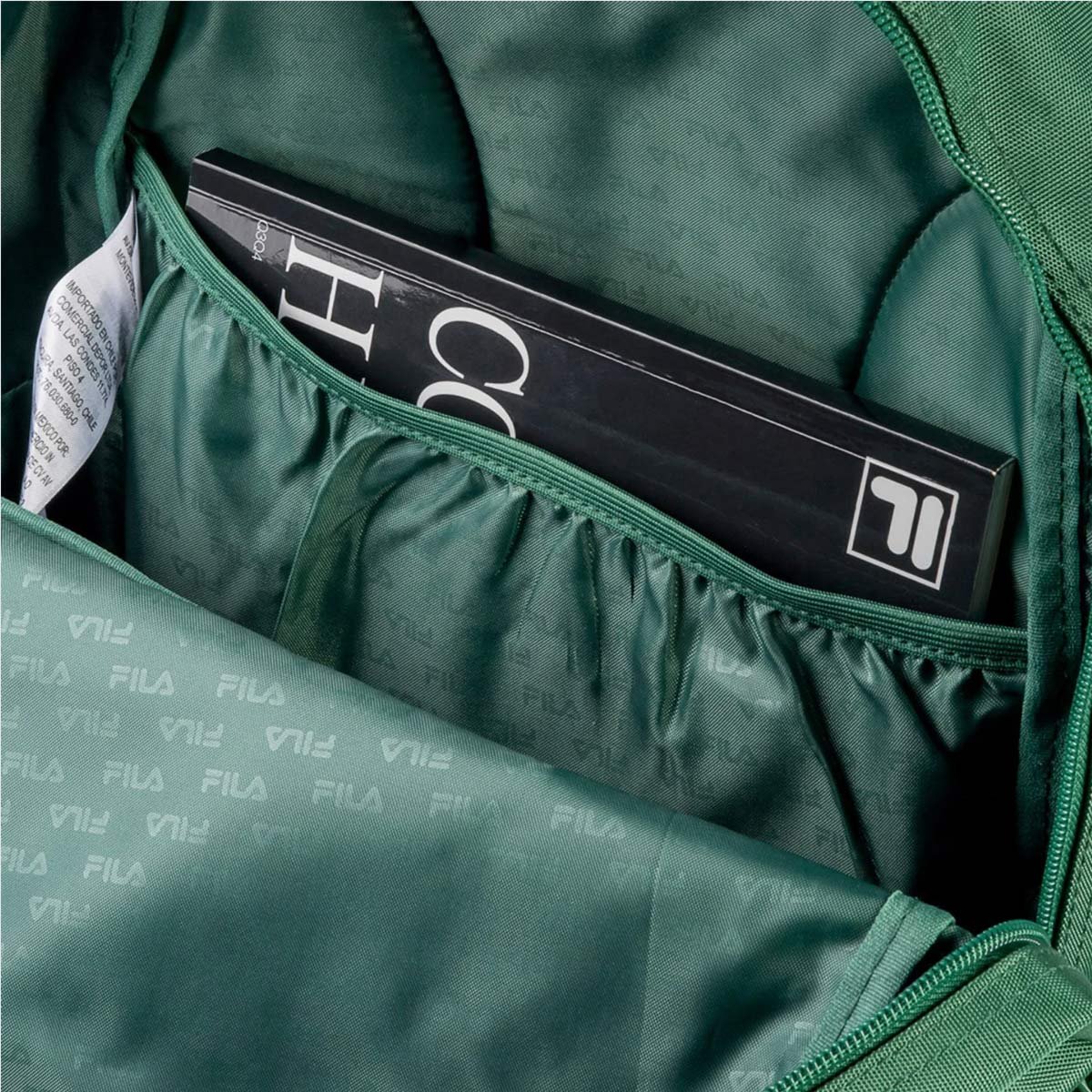 Mochila Fila Letter Classic Verde Verde 4