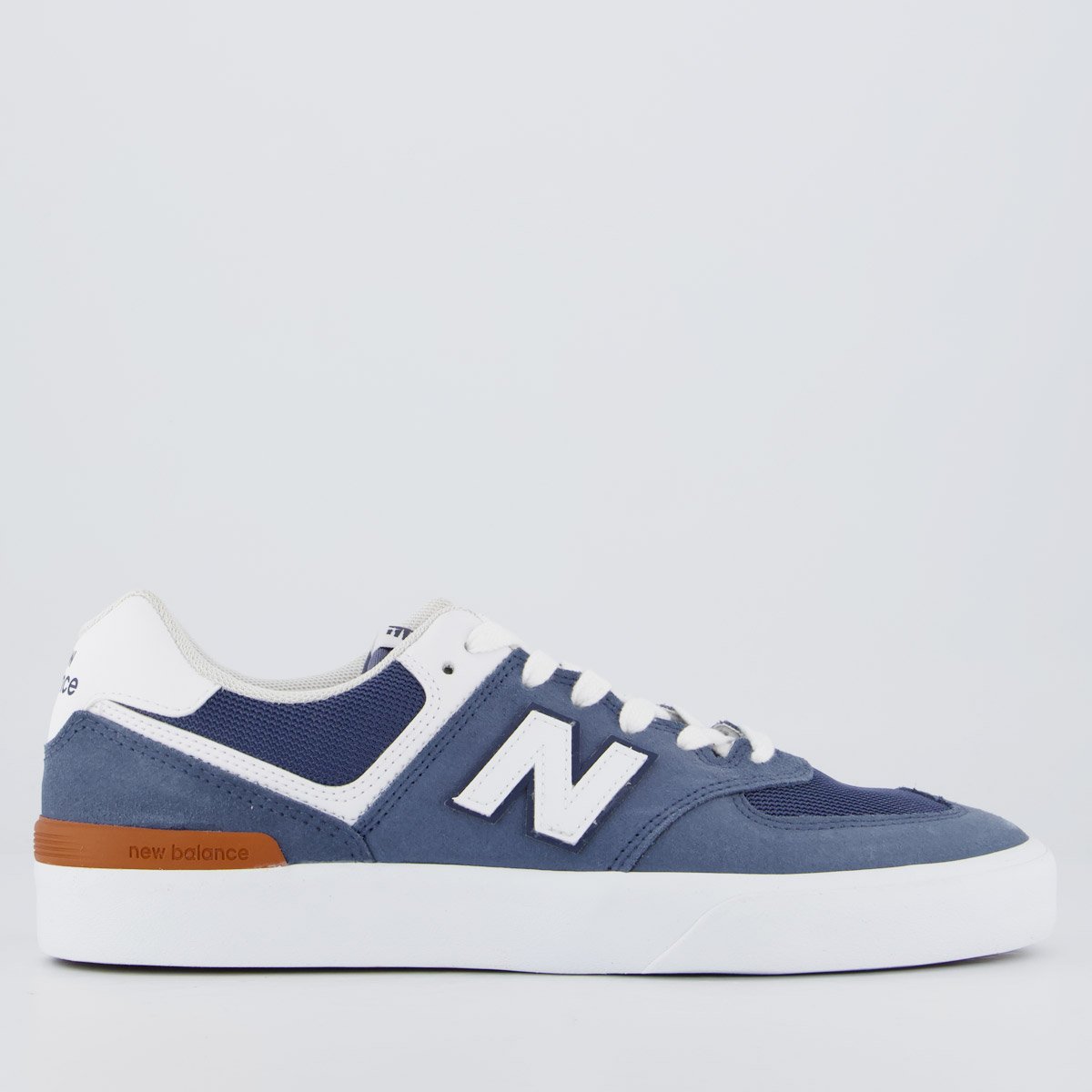 Tênis New Balance NM574 Marinho e Branco