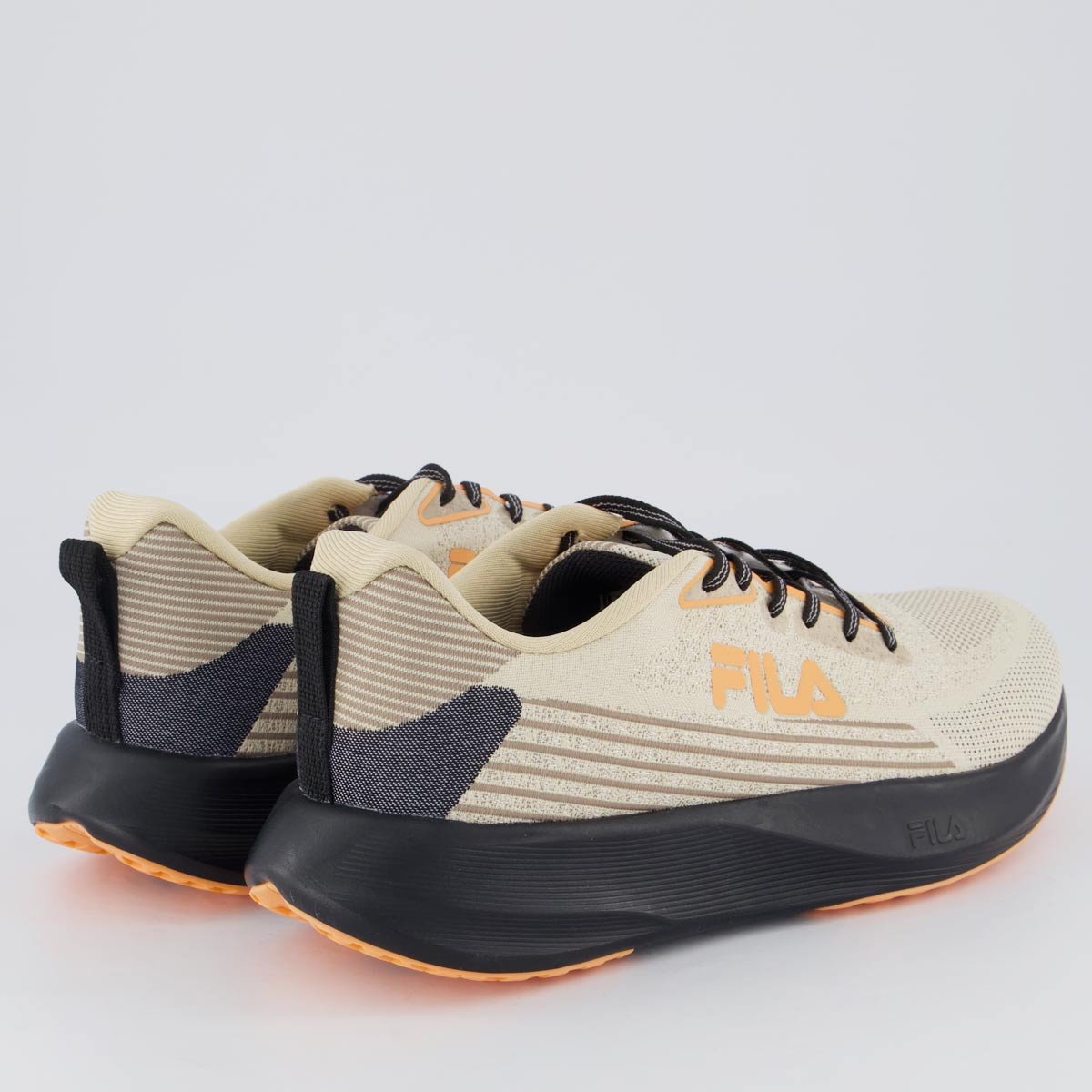 Tênis Fila Endurance Bege e Preto Bege 3