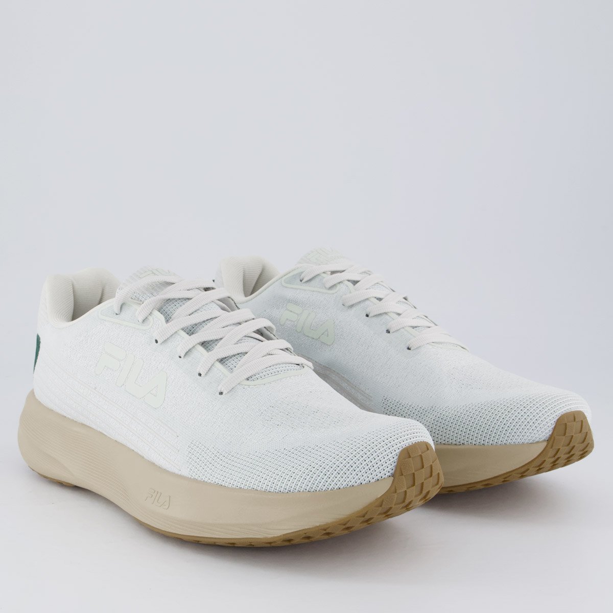 Tênis Fila Endurance Branco e Cinza Branco 2