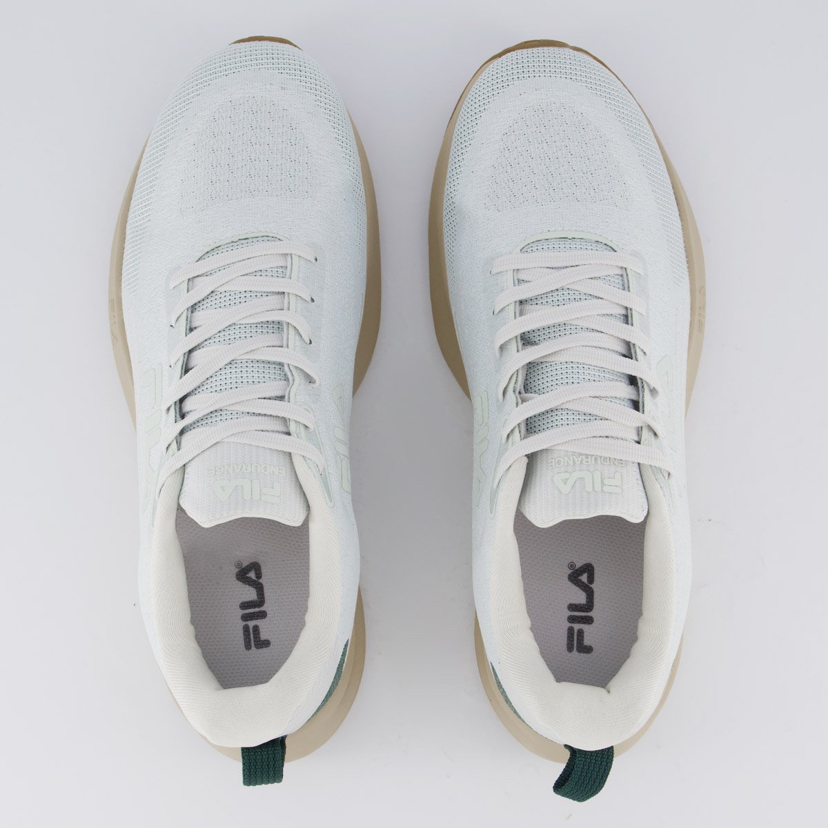 Tênis Fila Endurance Branco e Cinza Branco 4