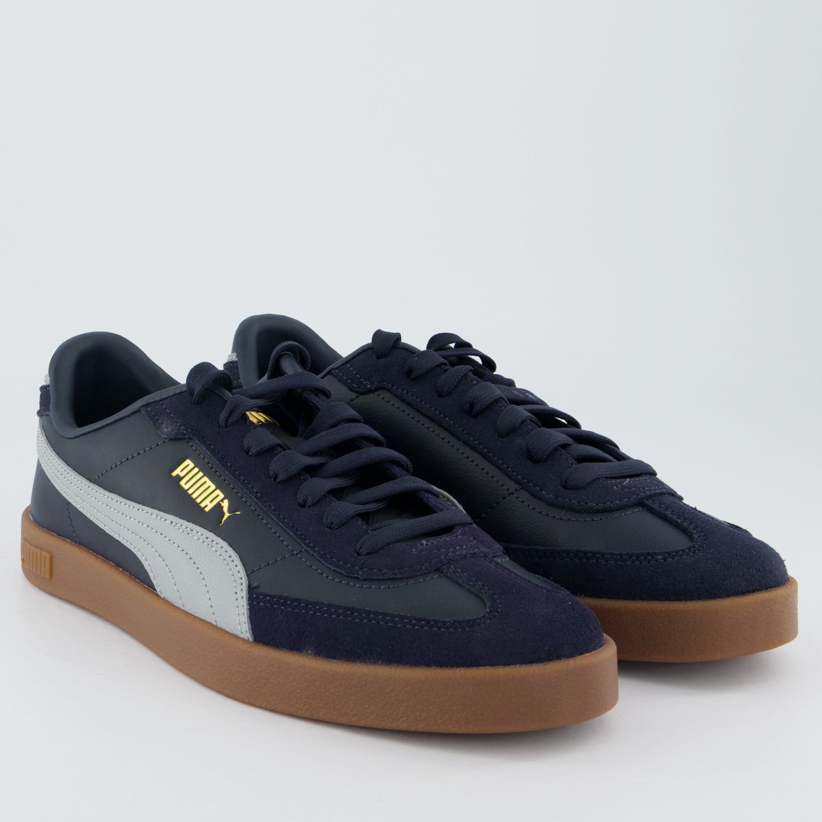 Tênis Puma Club II Era Marinho e Cinza Preto 2