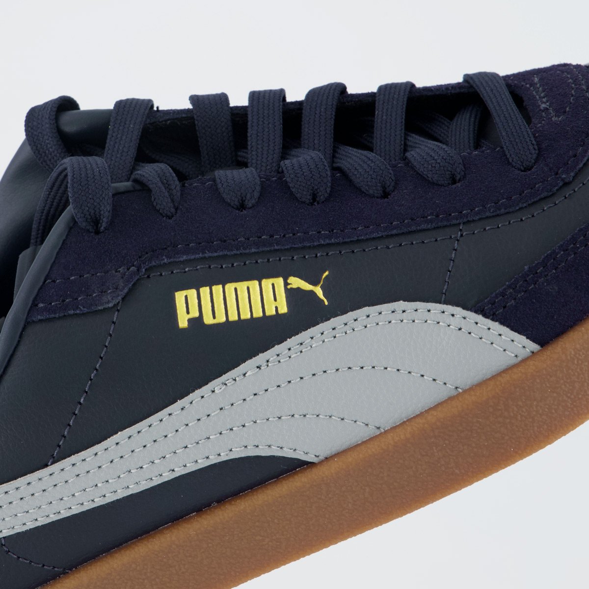 Tênis Puma Club II Era Marinho e Cinza Preto 7