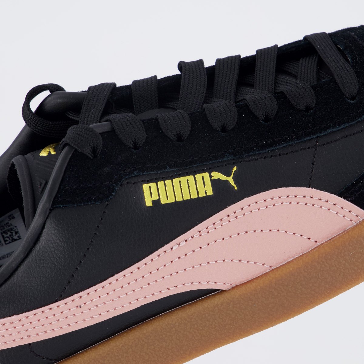 Tênis Puma Club II Era Feminino Preto e Rosa Preto 7