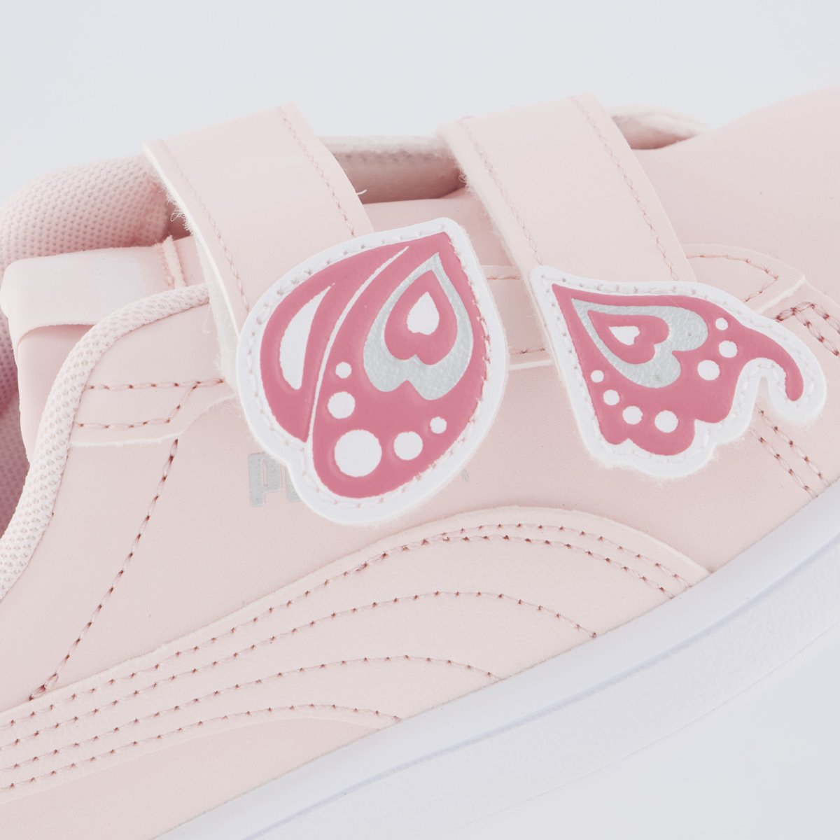 Tênis Puma Smash 3.0 Juvenil Rosa e Branco Rosa 7