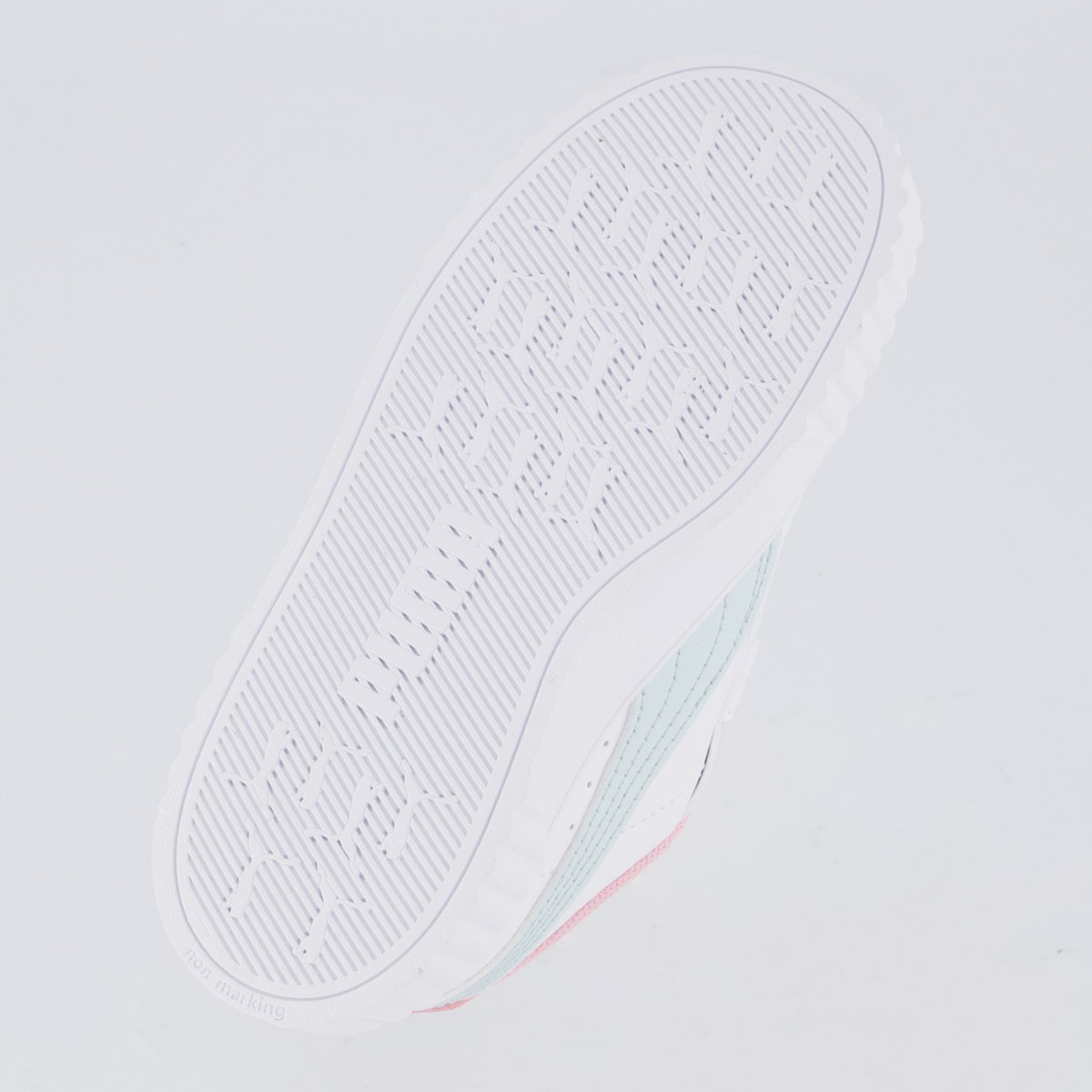 Tênis Puma Carina 3.0 V Infantil Branco e Rosa Branco 5