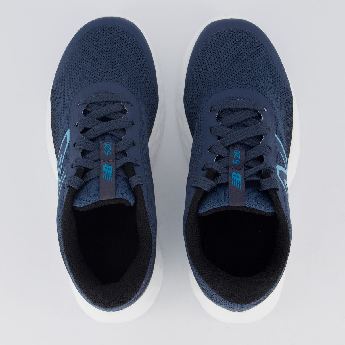 Tênis New Balance 520 V8 Juvenil Azul Azul 4