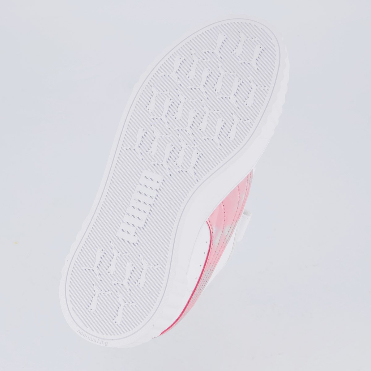 Tênis Puma Carina 3.0 Space Juvenil Branco e Rosa Branco 5