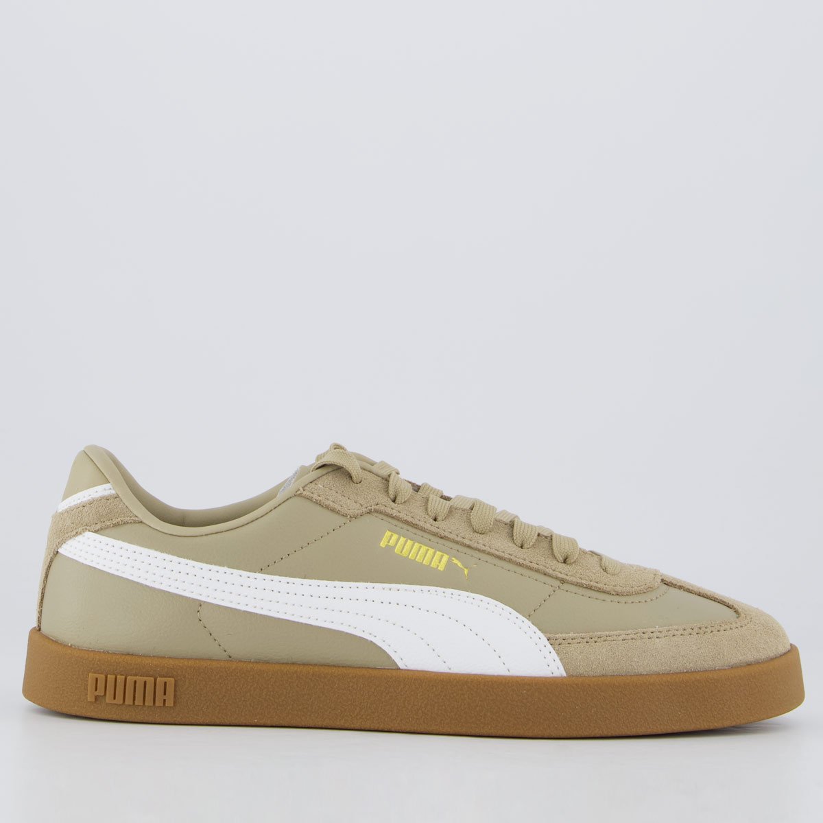 Tênis Puma Club II Era Marrom e Branco