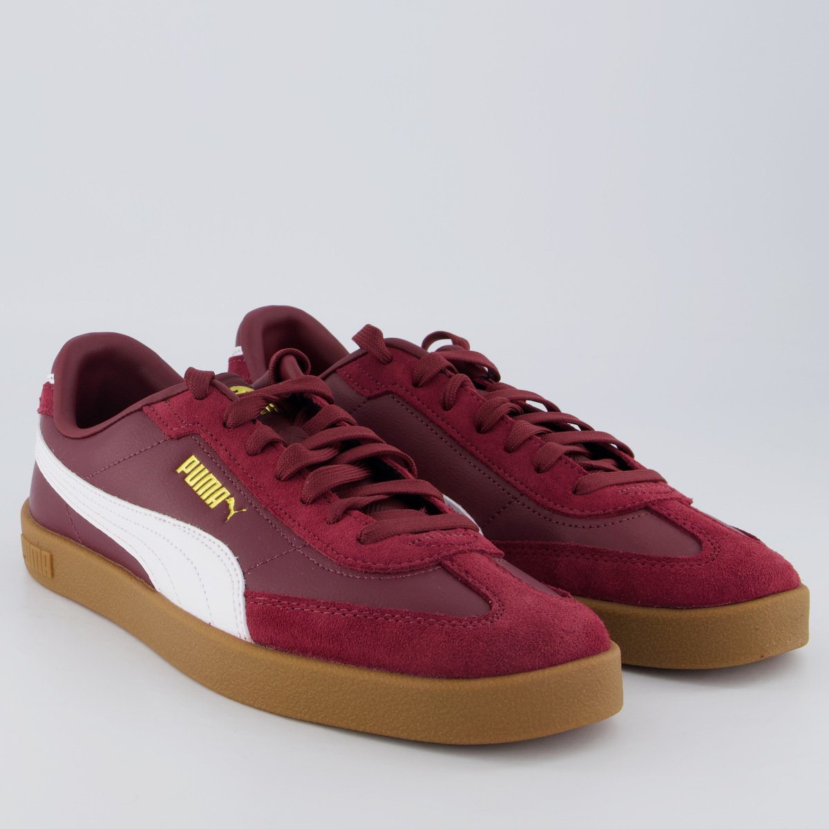 Tênis Puma Club II Era Bordô Bordô 2