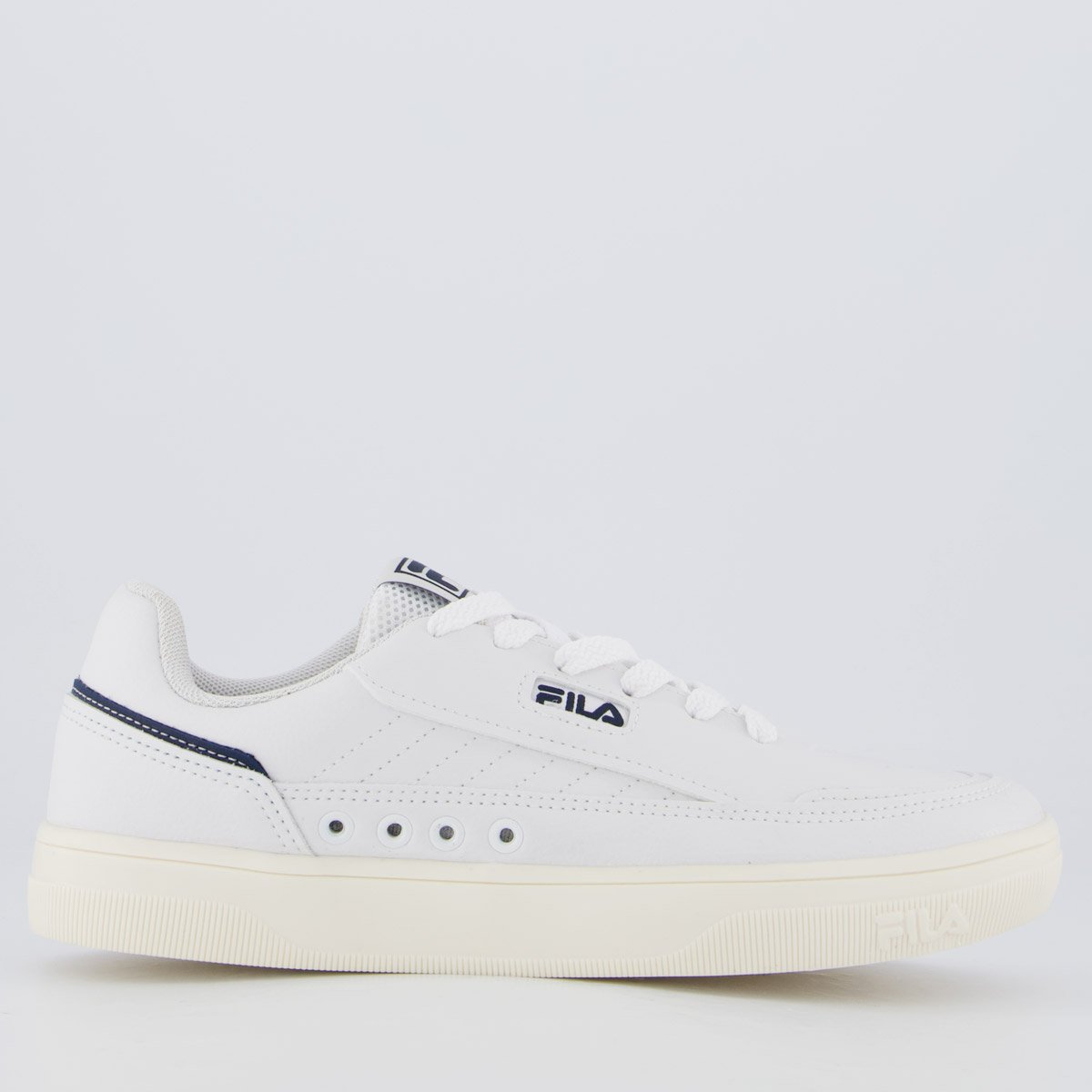 Tênis Fila Vortex Feminino Branco e Marinho