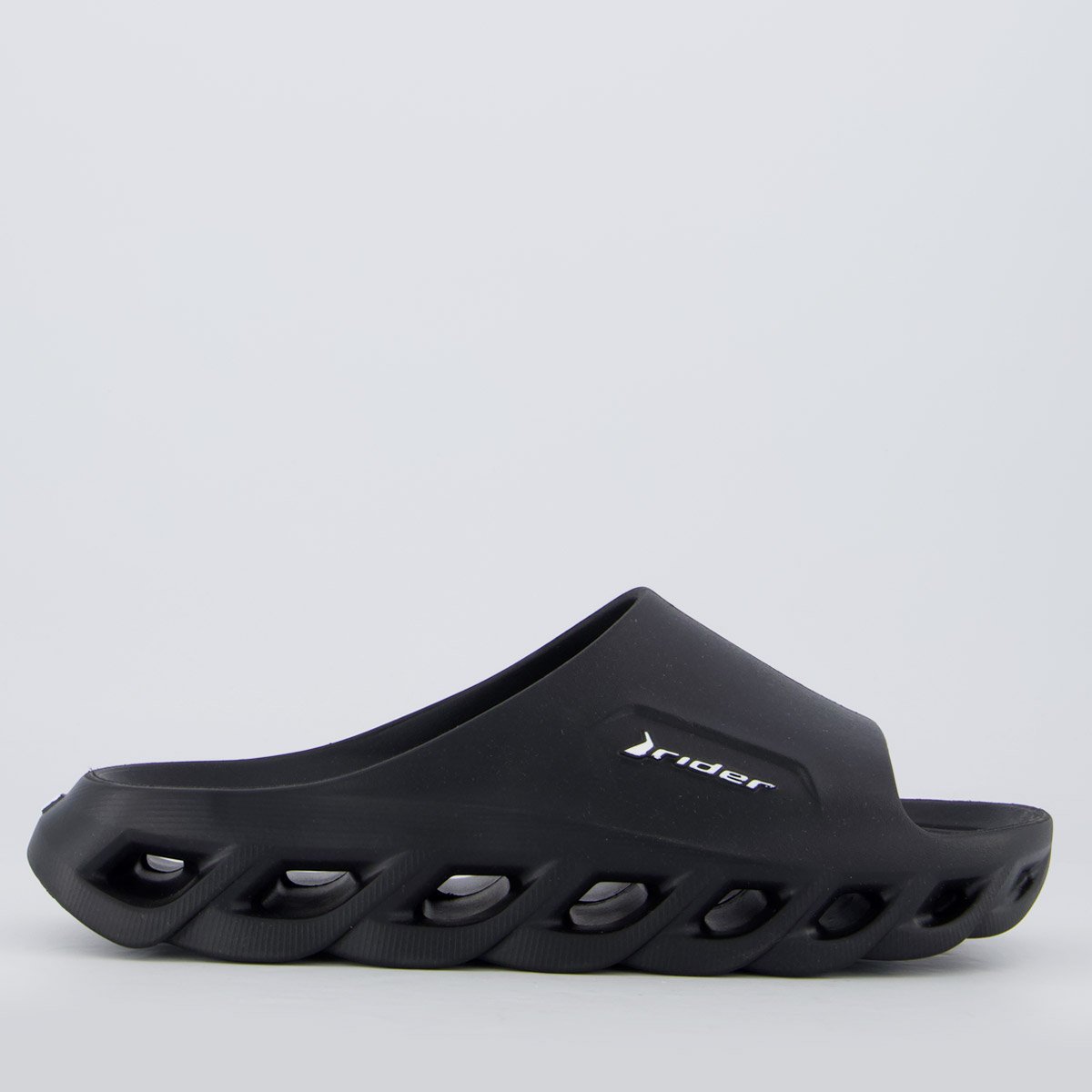 Chinelo Slide Rider Power Lite Preto Preto 2