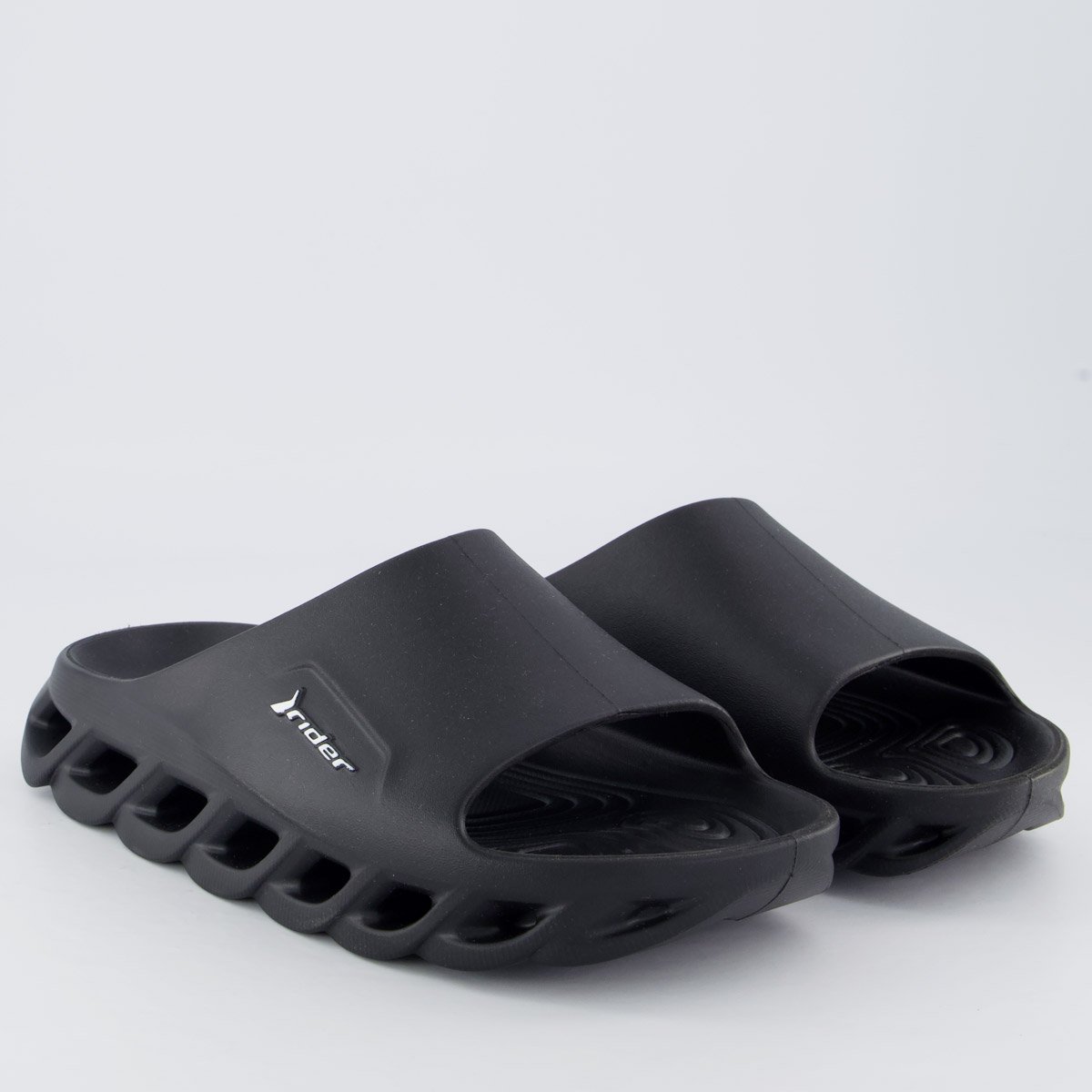 Chinelo Slide Rider Power Lite Preto Preto 3