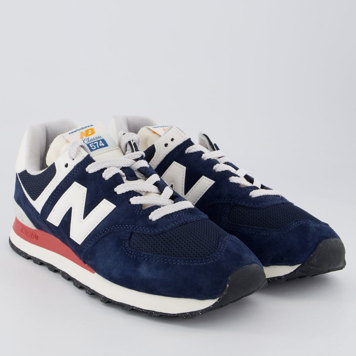Tênis New Balance 574 V2 Marinho e Branco Azul Marinho 2