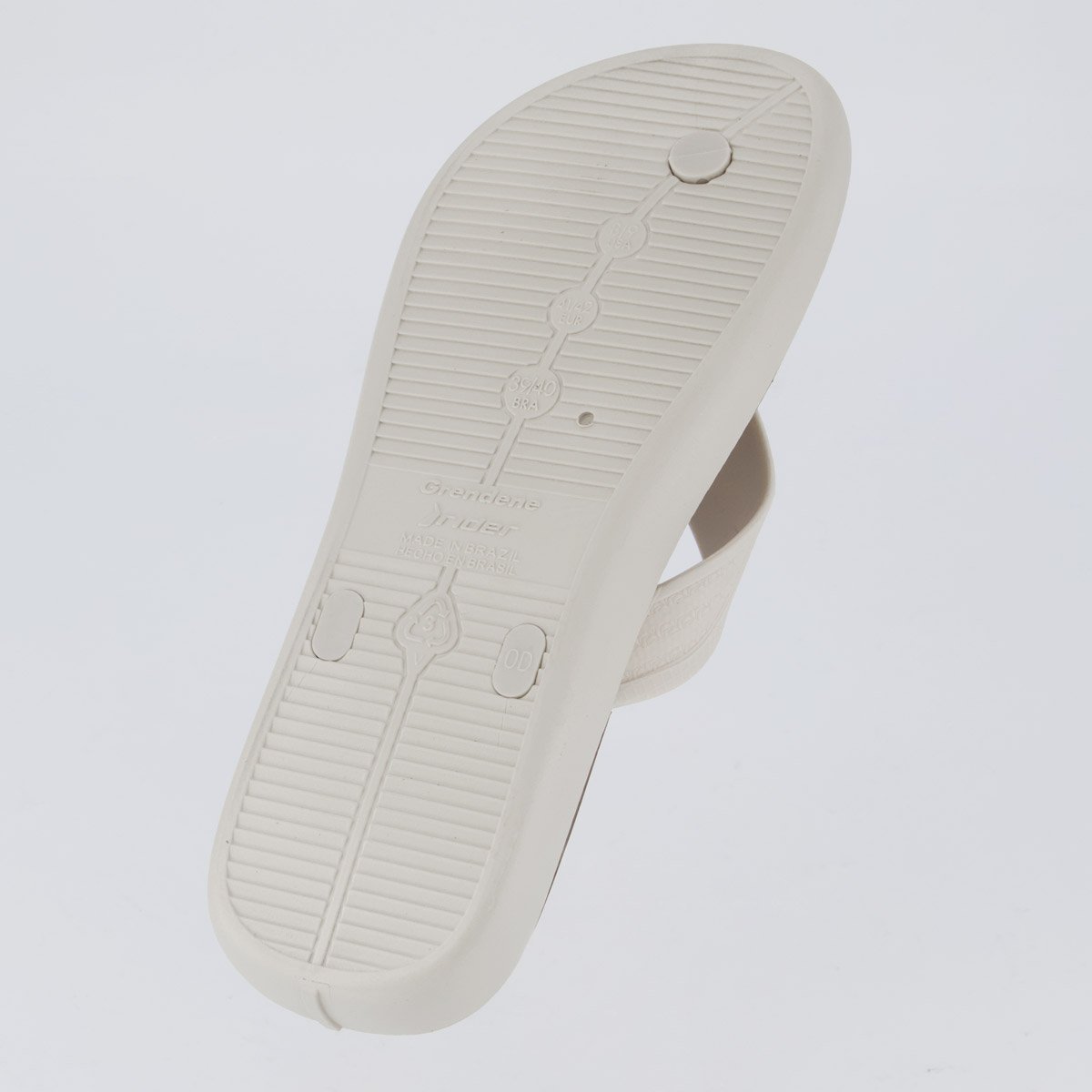 Chinelo Rider Pulse Marrom e Bege Bege 5