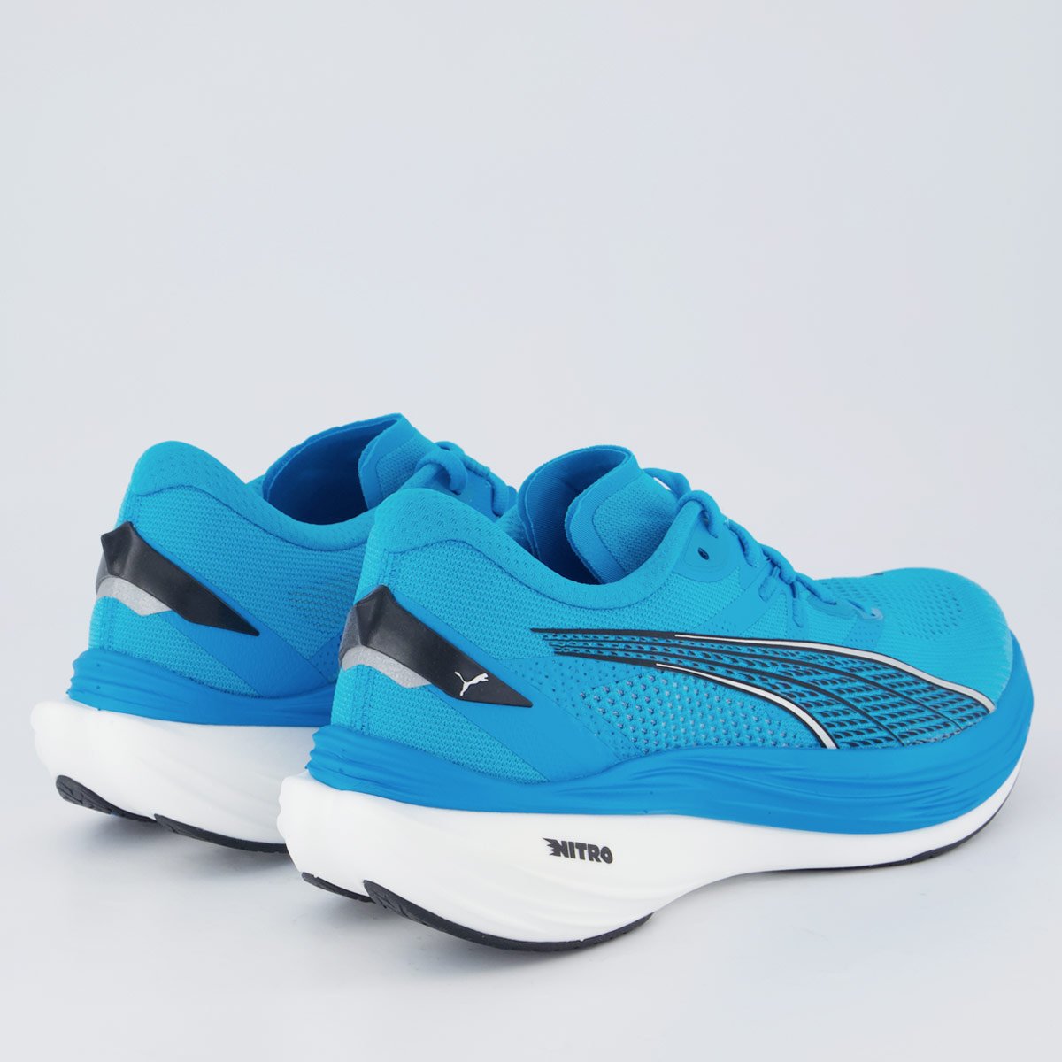 Tênis Puma Deviate Nitro 3 Azul e Branco Azul 3