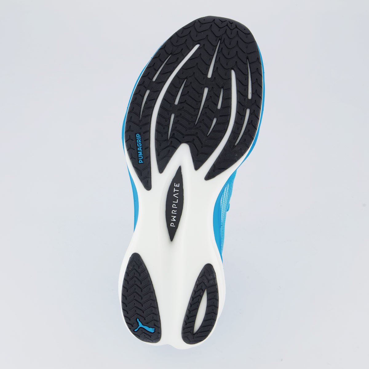 Tênis Puma Deviate Nitro 3 Azul e Branco Azul 5